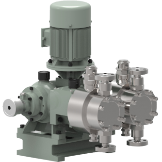 2PJ2.5 (M) series double pump head plunger metering pump