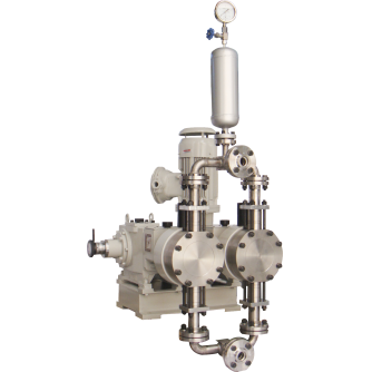 2PJ8M double hydraulic diaphragm metering pump