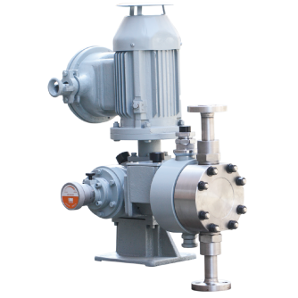 Slurry diaphragm metering pump