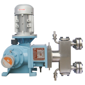 Thermal insulation plunger metering pump